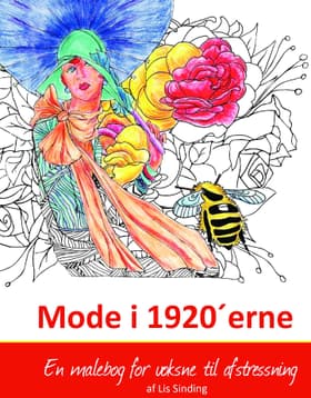 Mode i 1920´erne - En malebog for voksne til afstressning af Lis Sinding