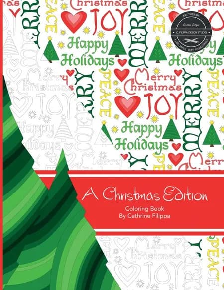 A Christmas Edition - Coloring Book af Cathrine Filippa