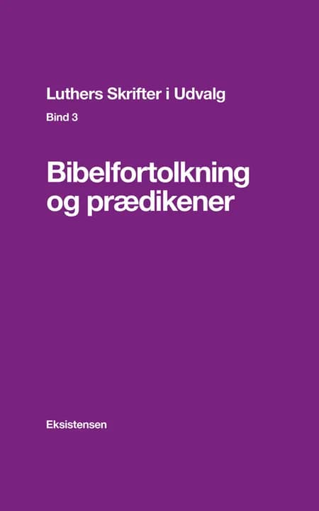 Bibelfortolkning og prædikener af E. Thestrup Pedersen