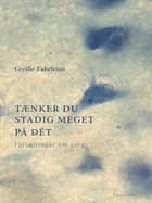 Tænker du stadig meget på det af Cecilie Fabricius