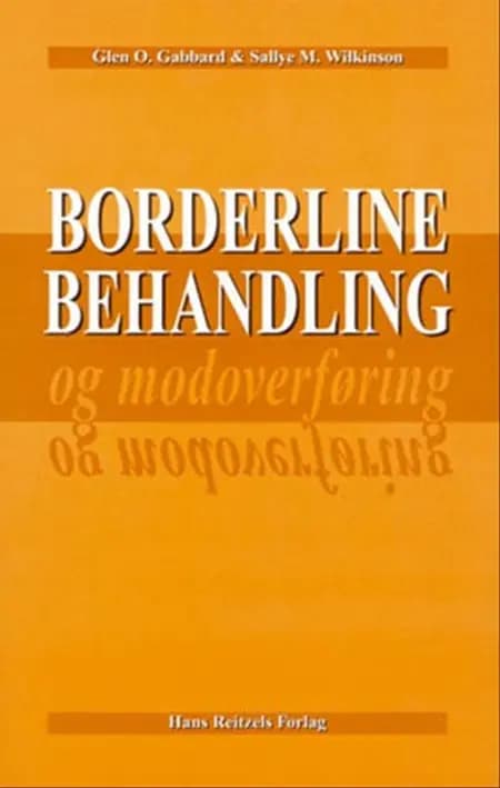 Borderline-behandling og modoverføring af undefined