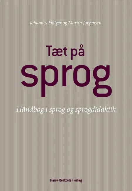 Tæt på sprog af Martin Jørgensen