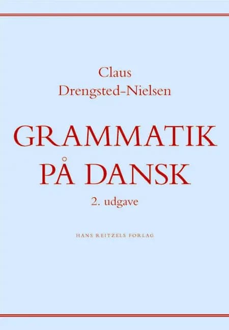 Grammatik på dansk af Claus Drengsted-Nielsen