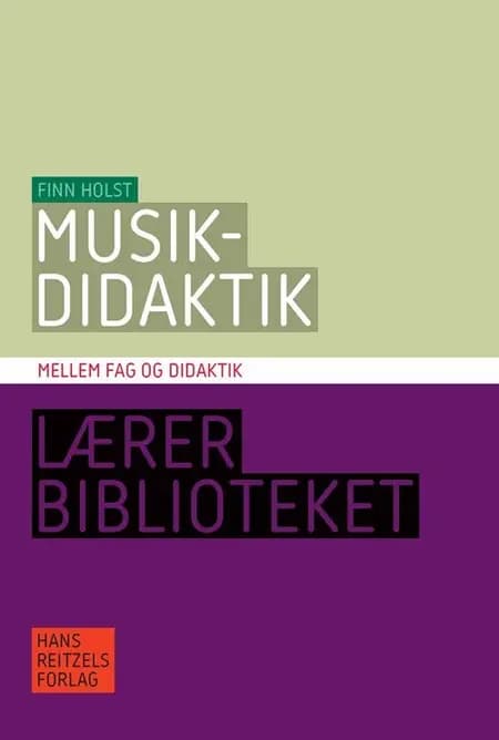 Musikdidaktik af Finn Holst