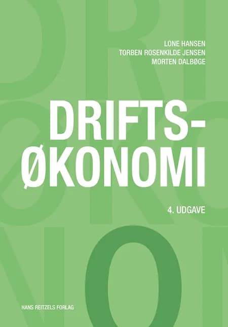 Driftsøkonomi af Lone Hansen
