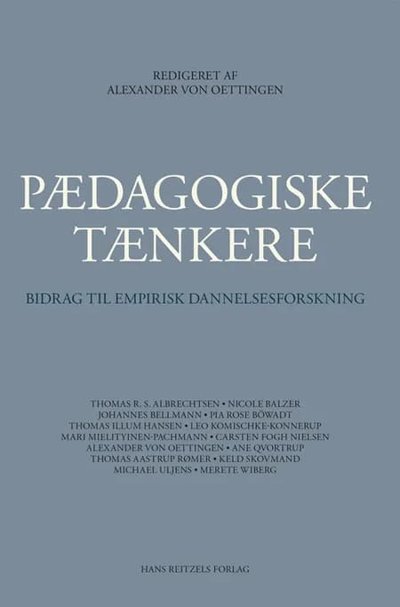 Pædagogiske tænkere af Thomas Illum Hansen