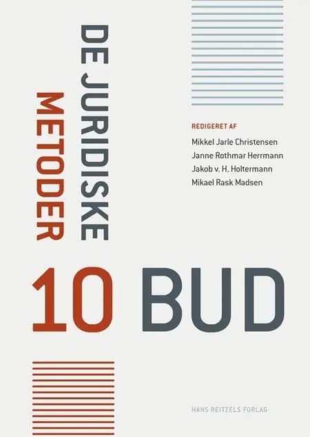 De juridiske metoder af Christian Bergqvist