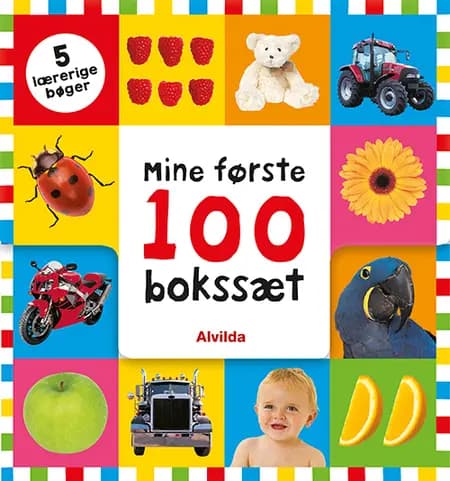 Mine første 100 - bokssæt (5 lærerige bøger) af undefined