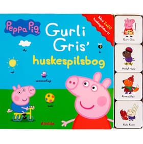 Gurli Gris' huskespilsbog (med 2 x 20 huskespilskort)