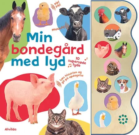 Min bondegård med lyd (med 10 supersøde lyde) 