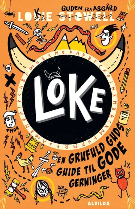 Loke 1: En grufuld guds guide til gode gerninger af Louie Stowell