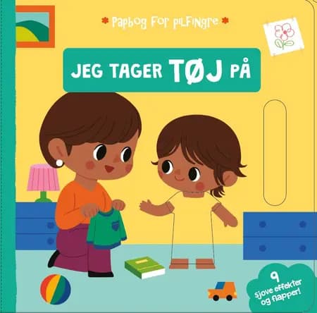 Jeg tager tøj på 