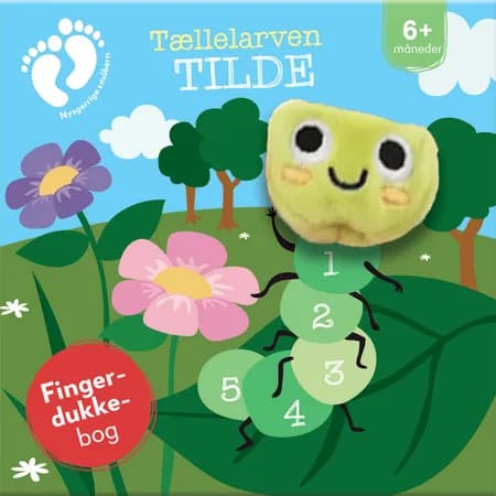 Tællelarven Tilde - med fingerdukke af Globe