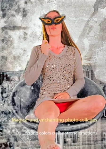 Magical and enchanting photo collages af Peder Fjordvang