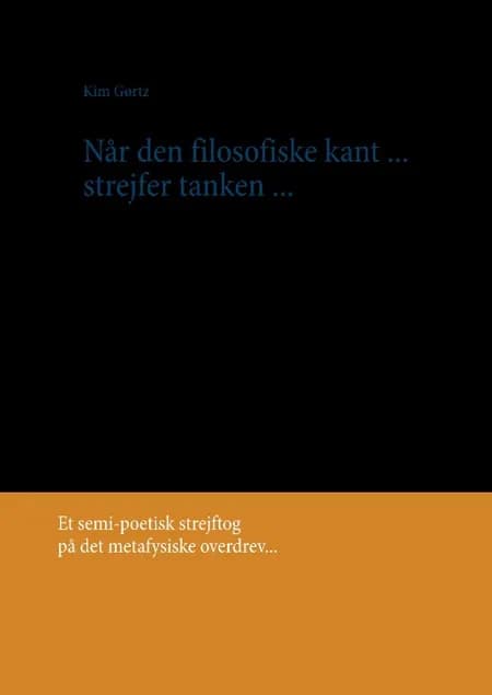 Når den filosofiske kant af Kim Gørtz
