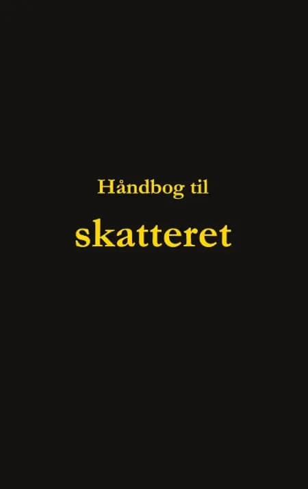 Håndbog til skatteret af Dorte Nguyen