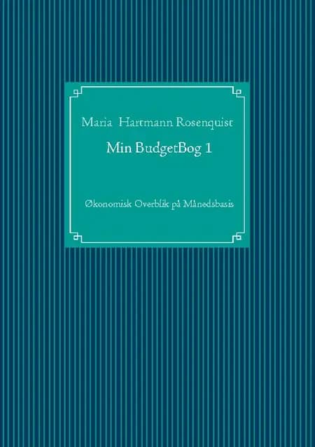 Min BudgetBog 1 af Maria Rosenquist