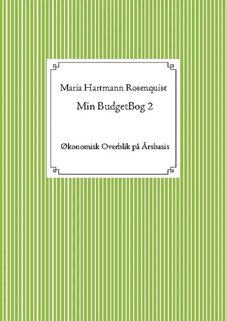 Min BudgetBog 2 af Maria Rosenquist