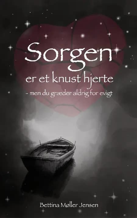 Sorgen er et knust hjerte af Bettina Møller Jensen
