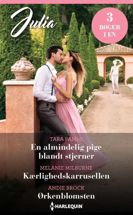 En almindelig pige blandt stjerner / Kærlighedskarrusellen / Ørkenblomsten af Melanie Milburne
