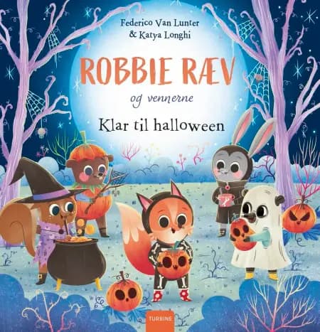 Robbie Ræv og vennerne - Klar til halloween af Federico Van Lunter