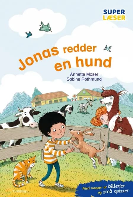 Jonas redder en hund af Annette Moser