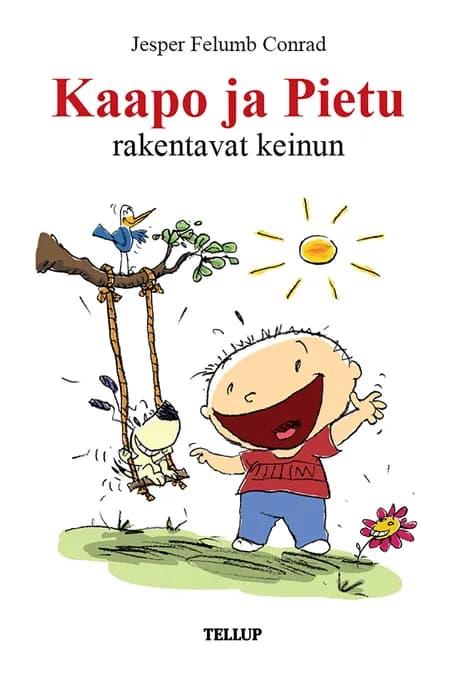 Kaapo ja Pietu rakentavat keinun af Jesper Felumb Conrad