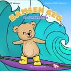 Bamsen Geo og surfbrættet af Mikkel Palm Salmonsen