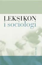 Leksikon i sociologi 