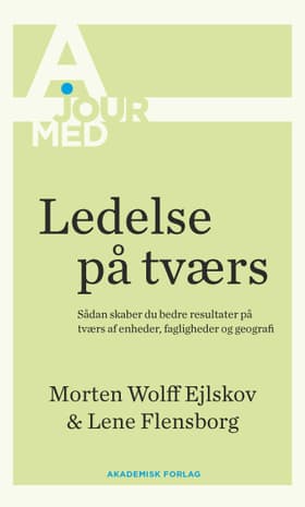 Ledelse på tværs af Lene Flensborg