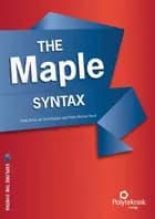 The Maple syntax