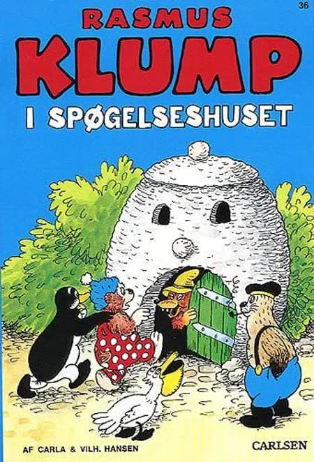 Rasmus Klump i spøgelseshuset af Carla Hansen