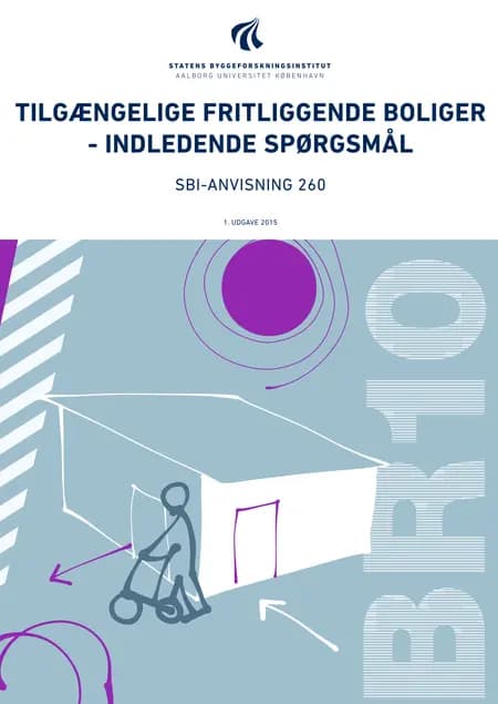 Tilgængelige fritliggende boliger - indledende spørgsmål af Søren Ginnerup