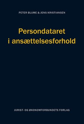 Persondataret i ansættelsesforhold af Peter Blume