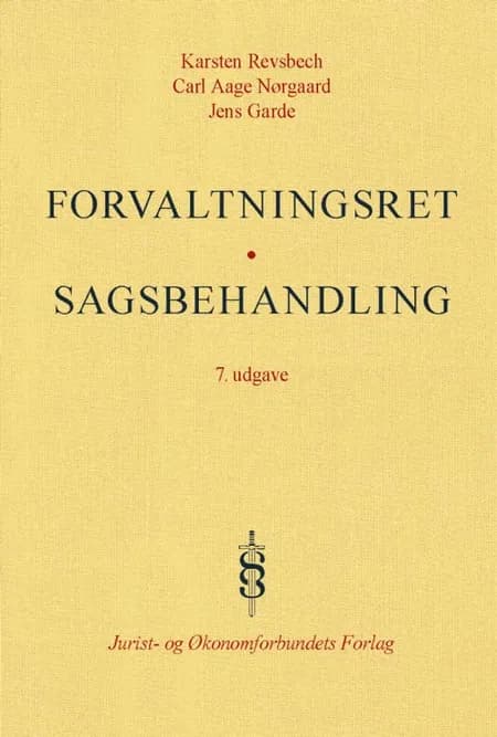 Forvaltningsret af Jens Garde