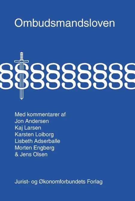 Ombudsmandsloven med kommentarer af Jon Andersen