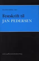 Festskrift til Jan Pedersen