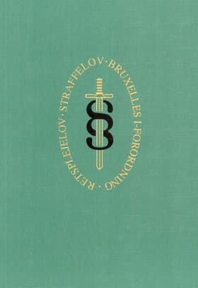 Retsplejelov, Straffelov, Bruxelles I-forordning m.v. af Jens Møller