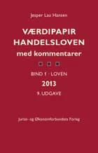 Værdipapirhandelsloven med kommentarer