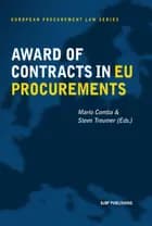 Award of Contracts in EU Procurement