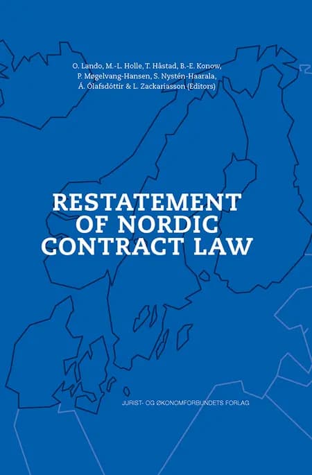 Restatement of Nordic Contract law af Ole Lando
