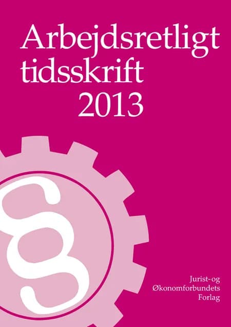 Arbejdsretligt tidsskrift af Jørn Andersen