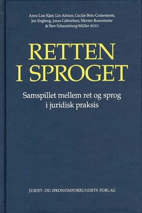 Retten i sproget af Jan Engberg