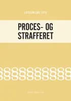 Lovsamling 2018 - Proces- og strafferet