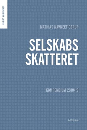 Selskabsskatteret af af Mathias Navneet Gørup