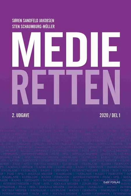 Medieretten af Sten Schaumburg-Müller