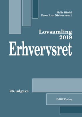 Lovsamling 2019- Erhvervsret af Peter Arnt Nielsen