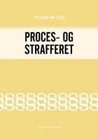 Lovsamling 2020 - Proces- og strafferet