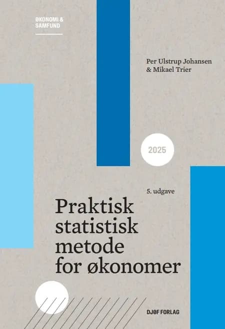 Praktisk statistisk metode for økonomer af Mikael Trier