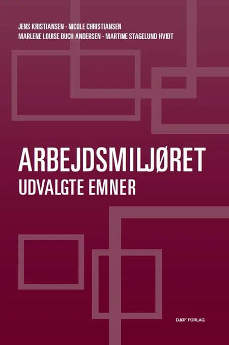 Arbejdsmiljøret af Jens Kristiansen